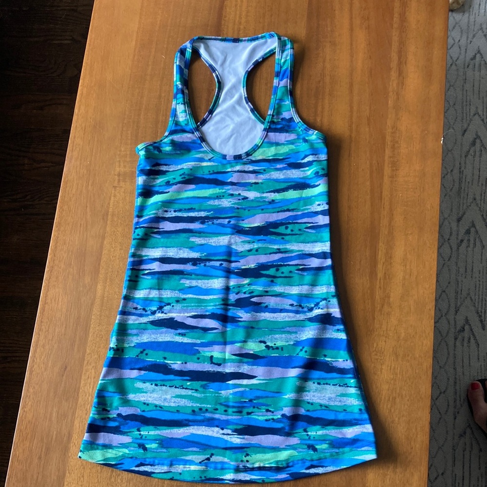 Lululemon racer back tank size 2